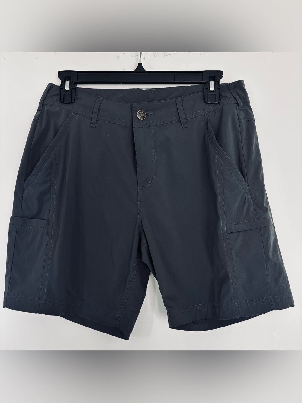 Exoficcio-  Cargo Shorts in Dark Gray - Lightweight Utility Style